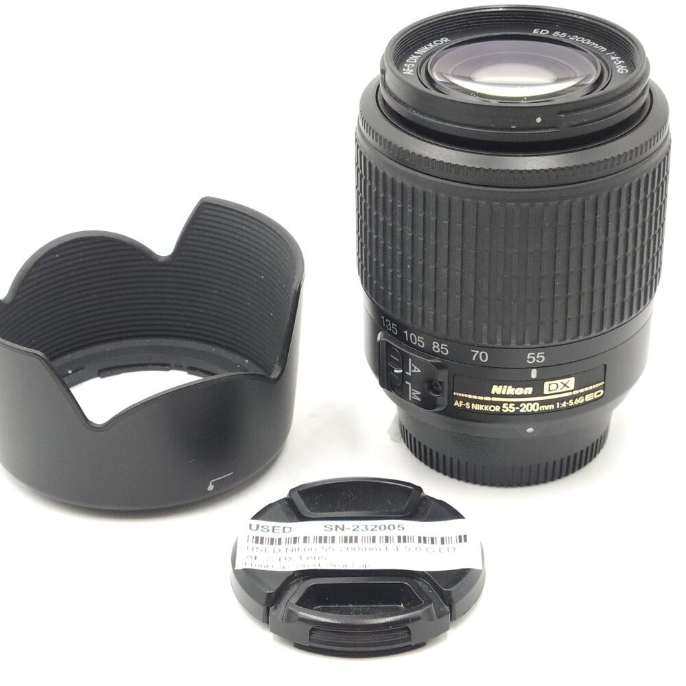 Nikon AF-S Nikkor 55-200mm f/4-5.6G ED
